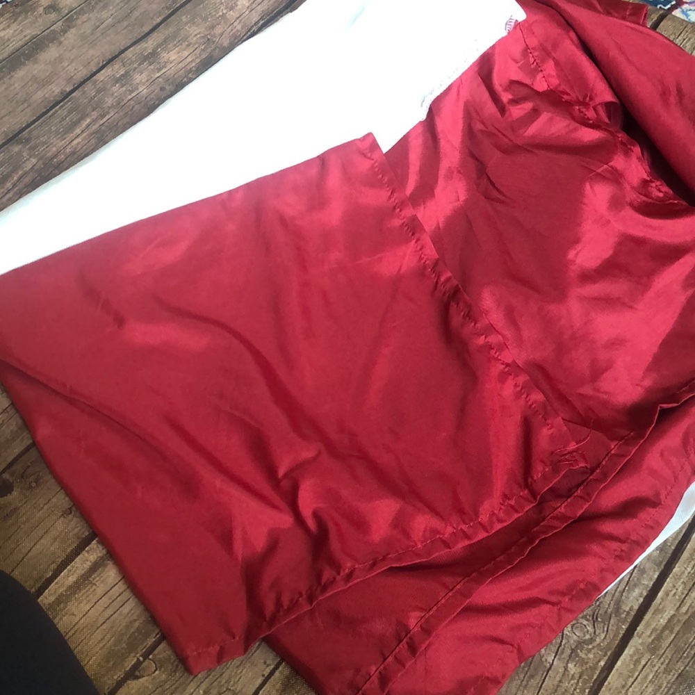 Mainstays Full Size Brick Red Bedskirt
